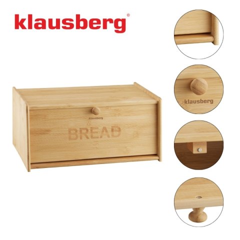 CHLEBAK POJEMNIK BAMBUSOWY NA PIECZYWO KLAUSBERG KB-7933