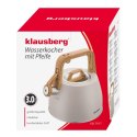 CZAJNIK STALOWY Z GWIZDKIEM 2,5L KLAUSBERG KB-7917