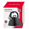 CZAJNIK STALOWY Z GWIZDKIEM 2,5L KLAUSBERG KB-7952