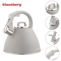 CZAJNIK STALOWY Z GWIZDKIEM 2,5L KLAUSBERG KB-7953