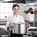 GARNEK GASTRONOMICZNY Z POKRYWĄ STALOWĄ Ø30cm 14L KINGHOFF KH-2022