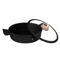 GARNEK TYTANOWY 28cm BERLINGER HAUS BH-1455 BLACK ROSE