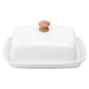 MASELNICZKA MASELNICA CERAMICZNA BIAŁA 139678
