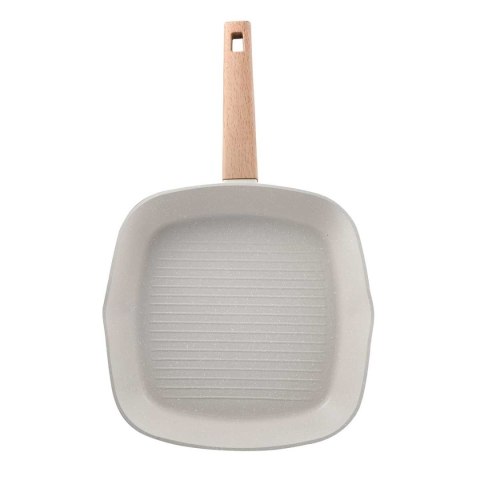 PATELNIA MARMURKOWA GRILLOWA 28cm BERGNER BG-34743 NATURALLY