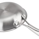 PATELNIA STALOWA 16cm Z POWŁOKĄ PLASTER MIODU E-7543
