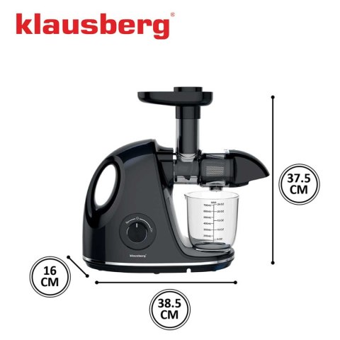 SOKOWIRÓWKA WYCISKARKA WOLNOOBROTOWA KLAUSBERG KB-7861