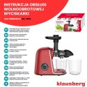 SOKOWIRÓWKA WYCISKARKA WOLNOOBROTOWA KLAUSBERG KB-7870