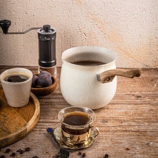TYGIELEK MARMURKOWY DO KAWY PO TURECKU 1,8L KINGHOFF KH-1982 INDUKCJA