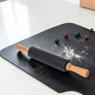 WAŁEK SILIKONOWY DO CIASTA 39 cm szary 1512