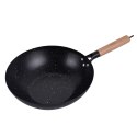 WOK Z POWŁOKĄ MARMURKOWĄ 30cm KINGHOFF KH-1983