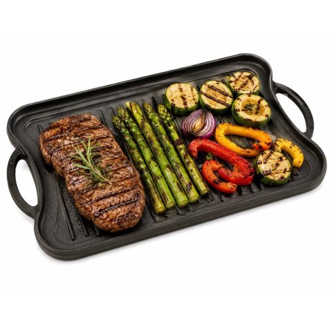 ŻELIWNA DWUSTRONNA PŁYTA GRILLOWA 42 x 26cm 2569