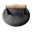 ŻELIWNA PRASKA 22cm DO BURGERÓW STEKÓW KINGHOFF KH-1760