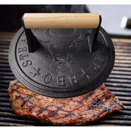 ŻELIWNA PRASKA 22cm DO BURGERÓW STEKÓW KINGHOFF KH-1760