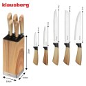 ZESTAW NOŻY KUCHENNYCH W BLOKU KLAUSBERG KB-9035