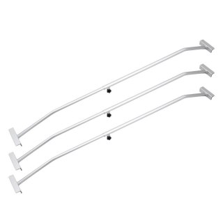 Aluminiowy wspornik stelażu do plandek płaskich w przyczepkach 100-170cm Bituxx