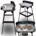 Elektryczny Grill Balkonowy na taras Wolnostojący 2200W Ogrodowy stołowy