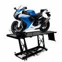Hydrauliczny podnośnik motocyklowy Bituxx 460 kg czarny, centralny