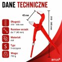 Klucz do rur Bituxx S-Maul 40 mm 1'' szczypce nastawne hydrauliczne