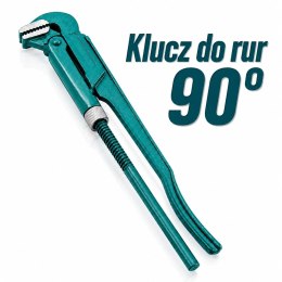 Klucz nastawny szwedzki do rur 1