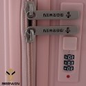 Komplet podróżny 3 walizki XL L M + kosmetyczka twarde TSA 4 kółka lekki