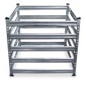 Kompostownik metalowy 90x90 cm - trwały stalowy pojemnik na kompost
