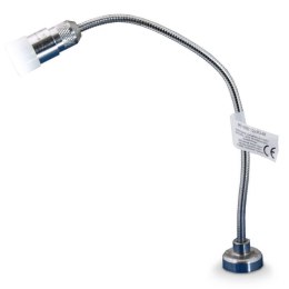 Lampka robocza LED z podstawą magnetyczną metalowa 26cm