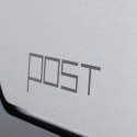 Naścienna Skrzynka Pocztowa na listy nowoczesna i stylowa z napisem POST