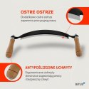 Nóż do ciągnięcia drewna 13" - stalowy, ergonomiczne uchwyty strug do drewna