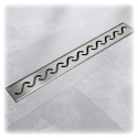 Odpływ Welle liniowy z niskim syfonem 110cm stal inox podłogowy