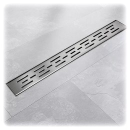 Odpływ liniowy podłogowy do łazienki Matrix 90cm z niskim syfonem