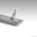 Odpływ liniowy podłogowy do łazienki Matrix 90cm z niskim syfonem
