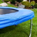 Ogrodowa trampolina do skakania 250cm siatka bezpieczeństwa wysoka do 100kg obciążenie