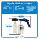 Pistolet do piaskowania na sprężone powietrze do kompresora Zestaw