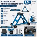 Podnośnik nożycowy BITUXX 2,5T płaska platforma 11-48cm na korbę ręczną