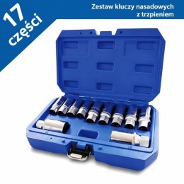 Profesjonalny zestaw wykrętaków do szpilek - BITUXX 11 elementów (napęd 1/2″)