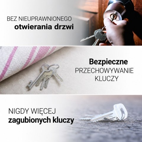 Sejf na klucze z zamkiem szyfrowym Mini sejfik Skrytka na szyfr PIN