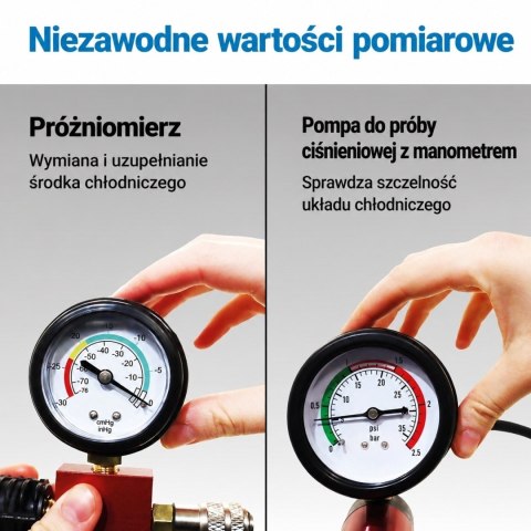 Tester układu chłodzenia BITUXX 28 el. diagnostyczny pompy próżniowa i ciśnieniowa