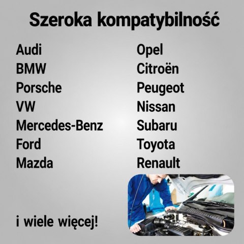Tester układu chłodzenia BITUXX 28 el. diagnostyczny pompy próżniowa i ciśnieniowa