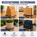 Wózek transprotowy do 200kg płyta sklejka 58x28,5cm na kółach do przewożenia