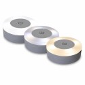 Zestaw 5x Lampka Nocna LED Dotykowa USB - 3 Barwy Światła, Samoprzylepna