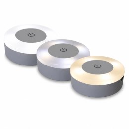 Zestaw 5x Lampka Nocna LED Dotykowa USB - 3 Barwy Światła, Samoprzylepna