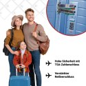 Zestaw Walizek Podróżnych Berwin 3 szt Twarde Na Kółkach TSA XL L M