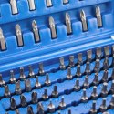 Zestaw narzędzi Bitów TORX i imbusów - 100 elementów w skrzynce