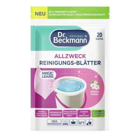 Dr. Beckmann Spring Fresh Uniwersalne Listki Czyszczące 20 szt.