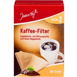 Jeden Tag Filtry do Kawy Rozmiar 2 100 szt.