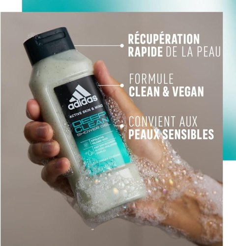 Adidas Active Skin & Mind Deep Clean Żel Pod Prysznic Złuszczający 250 ml
