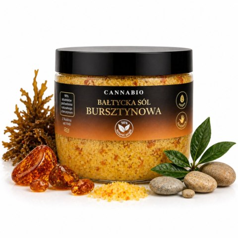 Cannabio Bałtycka Sól Bursztynowa 500g