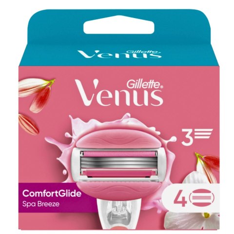 Gillette Venus Comfortglide Spa Breeze Ostrza do Maszynki 4 szt.