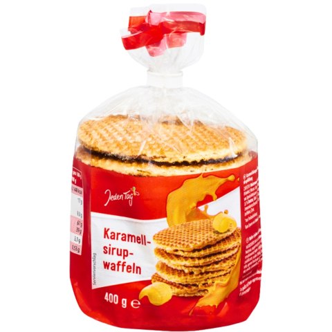 Jeden Tag Ciastka Holenderskie na Kawę Karmelowe 400 g