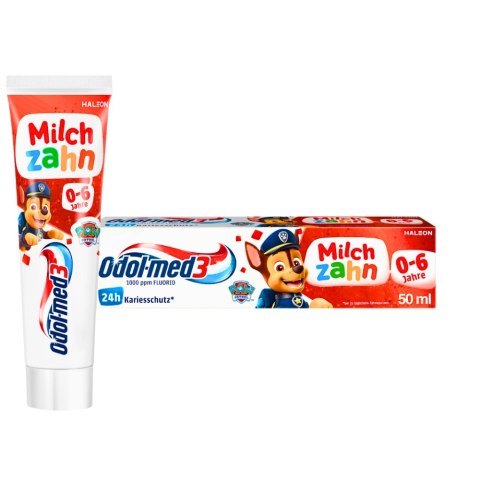 Odol med 3 Pasta do Zębów Mlecznych 0-6 lat 50 ml